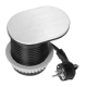 GNIAZDO MEBLOWE ORNO OR-GM-9042/G Ø6cm KABEL 1,9m 2xUSB